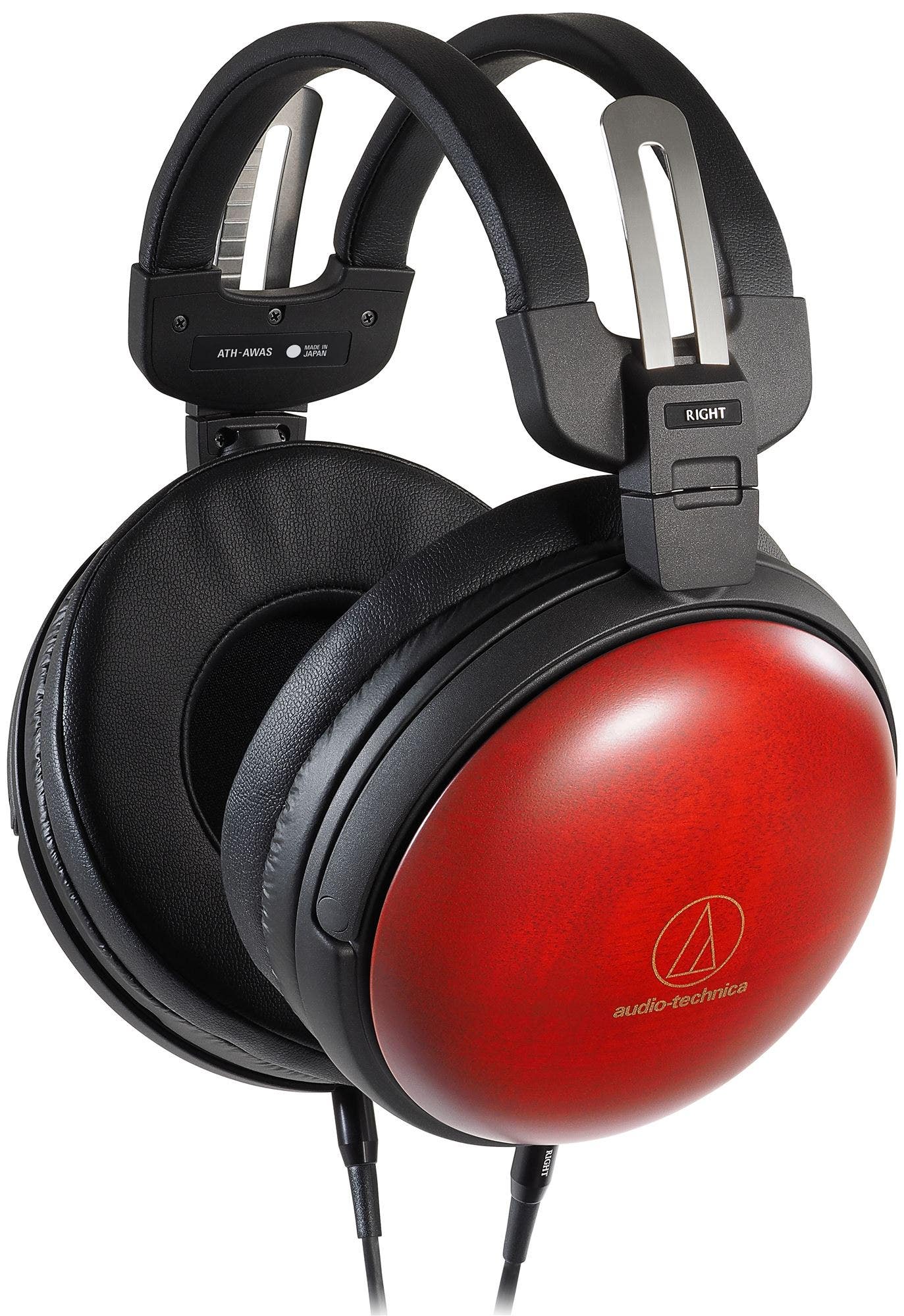 Audio Technica ATH-AWAS Closed-Back Wood Headphones Asada Zakura