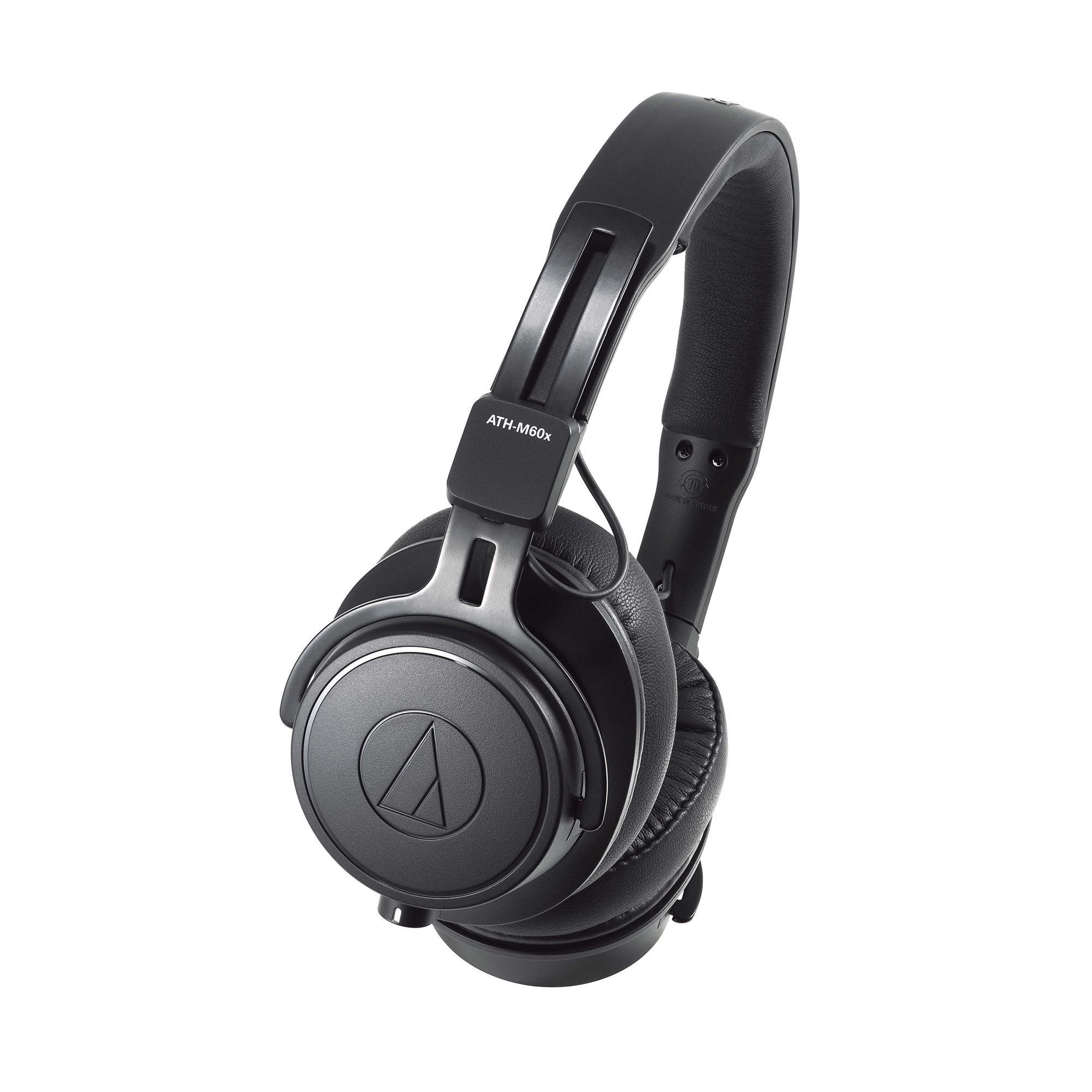 Audio Technica ATH-M60X Closed-Back Dynamic Monitor Headphones