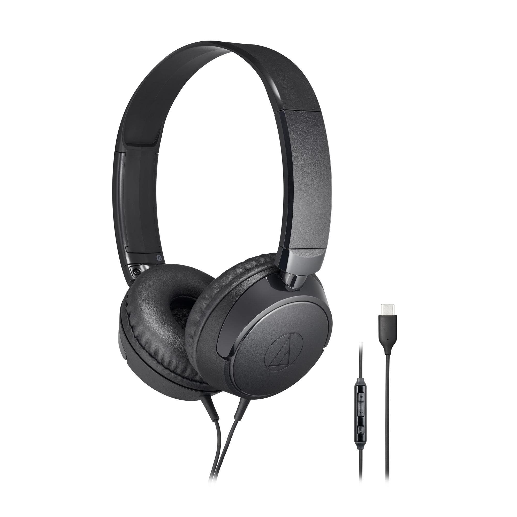 Audio Technica ATH-S120C-BK USB-C headphone Black