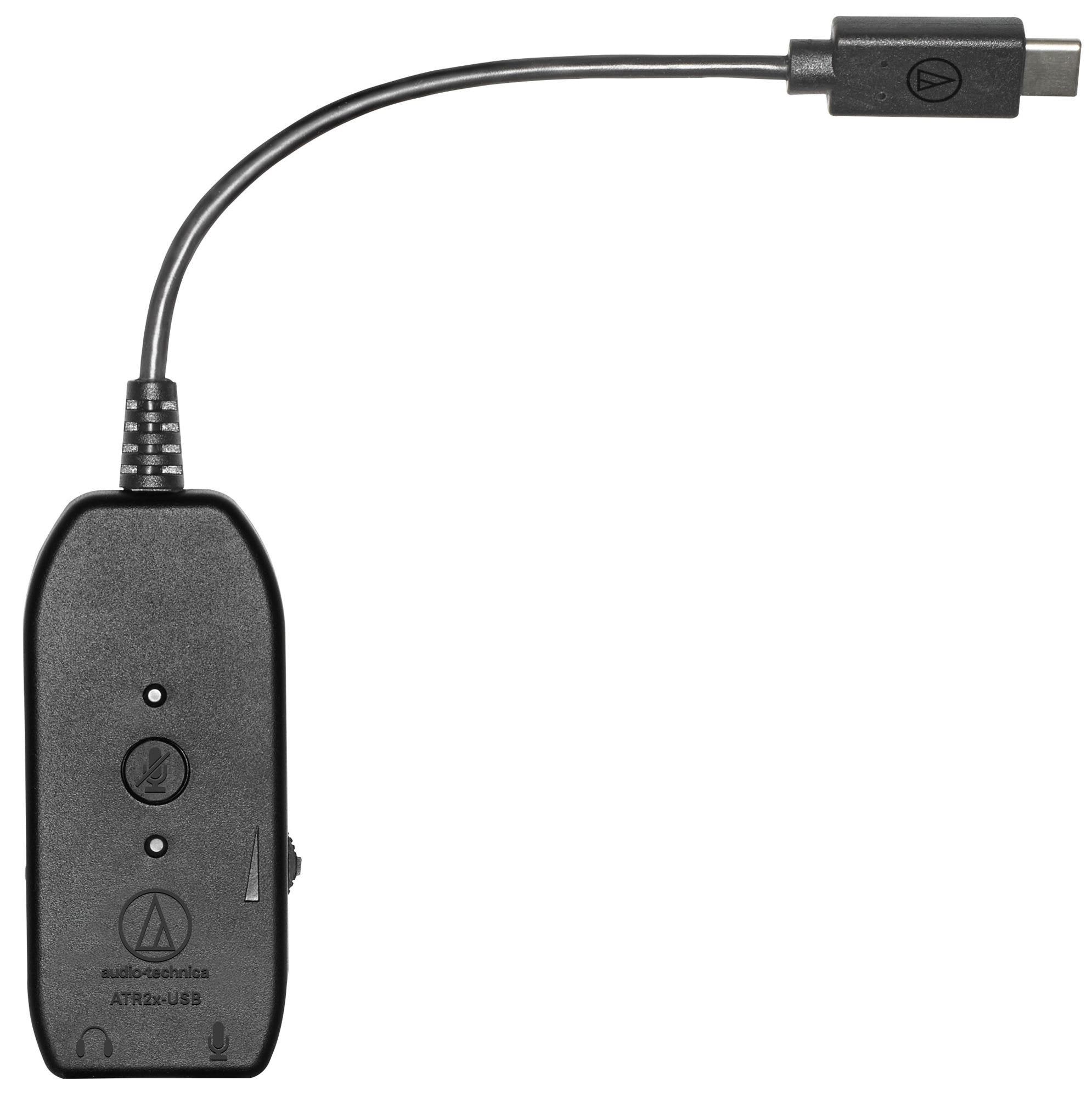Audio Technica ATR2x-USB 3.5MM to USB-C Microphone Audio Adaptor