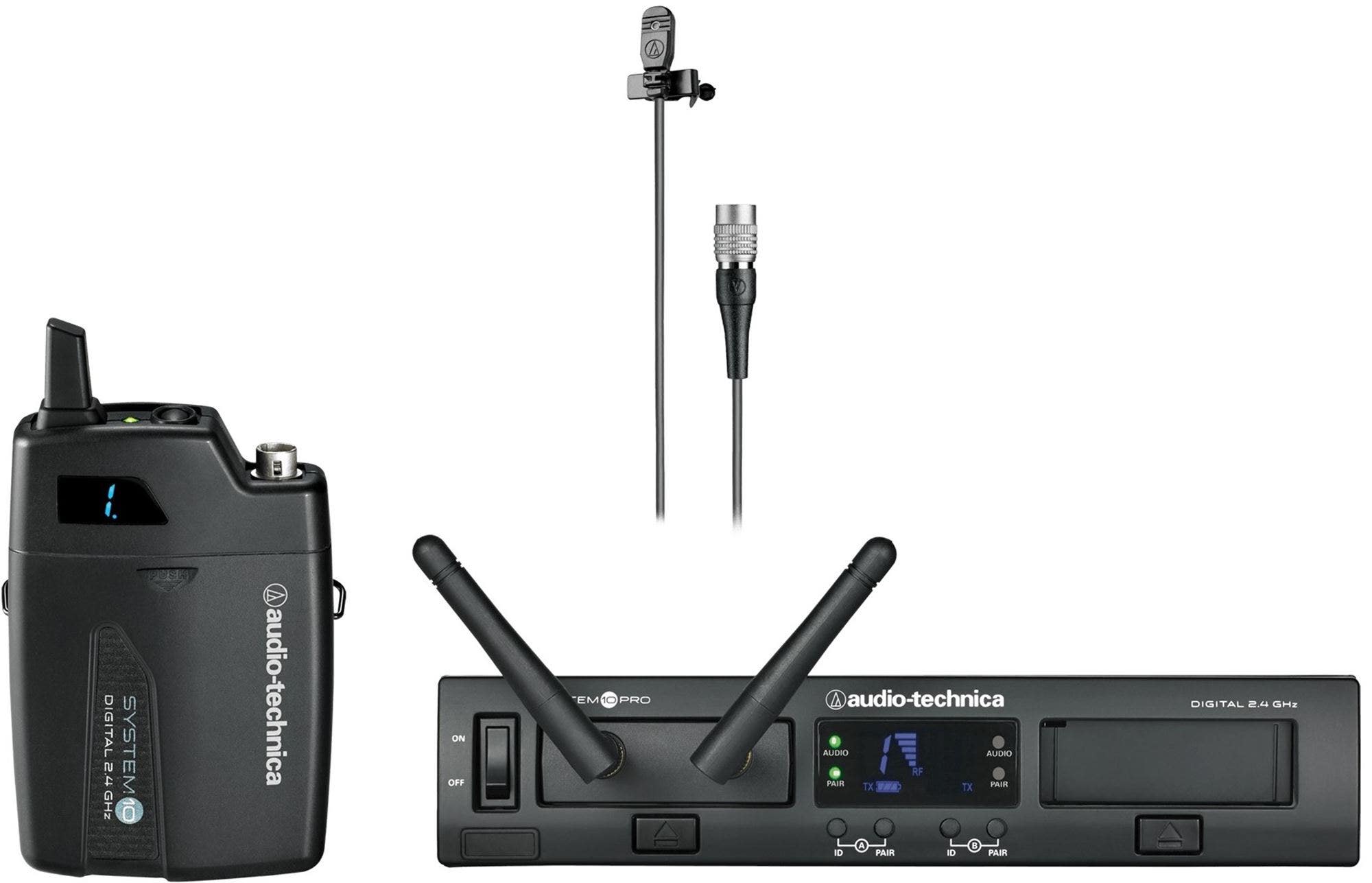 Audio-Technica ATW-1301/L System 10 PRO Lavalier Digital Wireless
