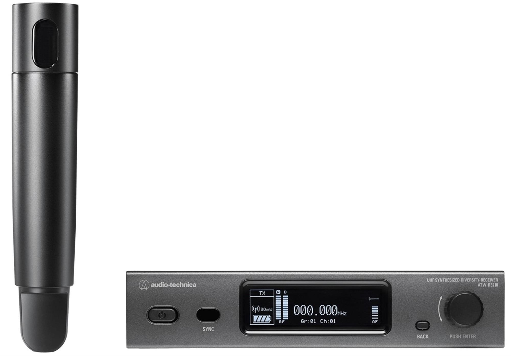 Audio Technica ATW-3212 3000 Series Wireless Handheld Microphone System