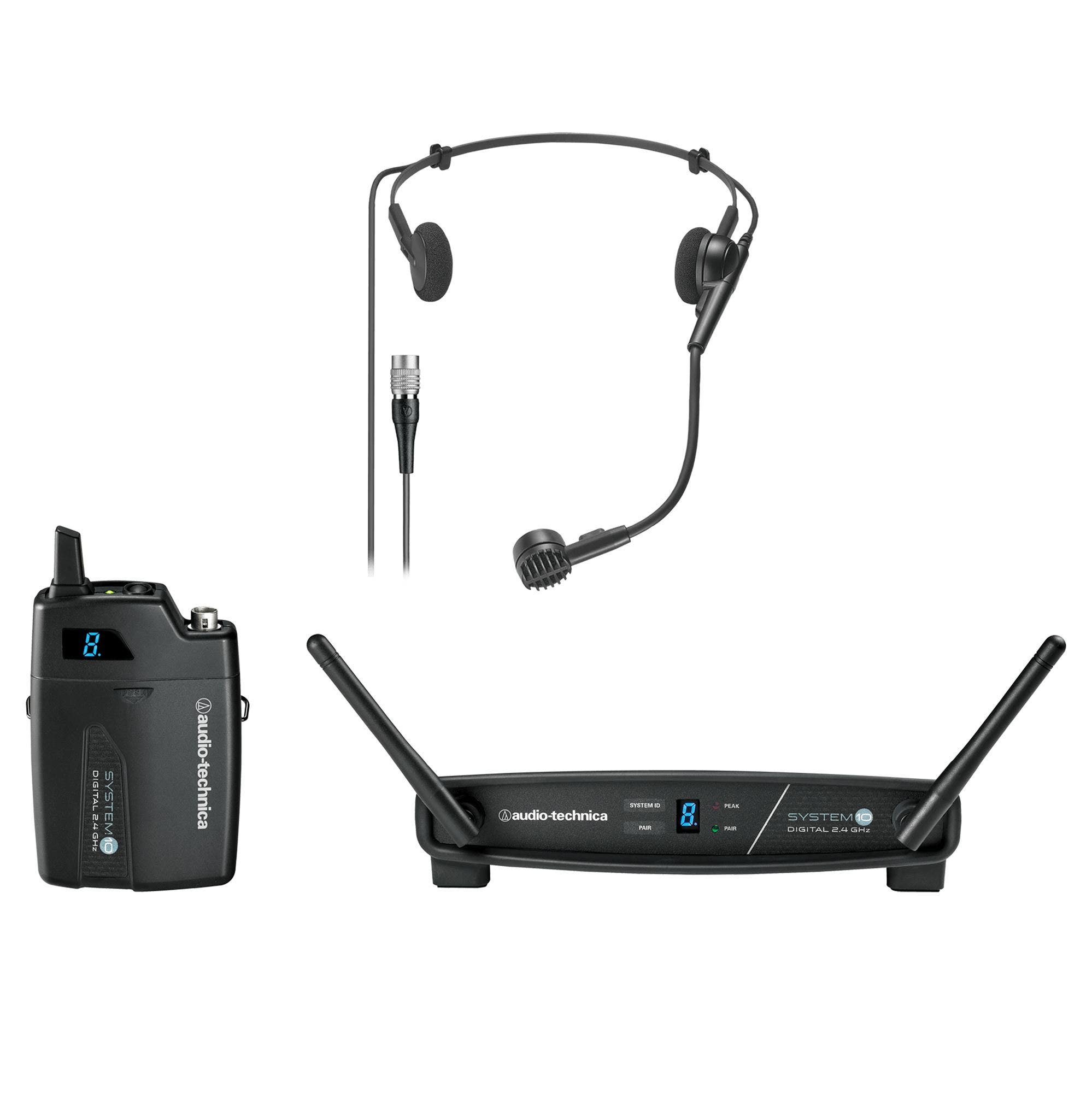 Audio-Technica ATW1101H System10 PRO8HEcW Headset Digital Wireless