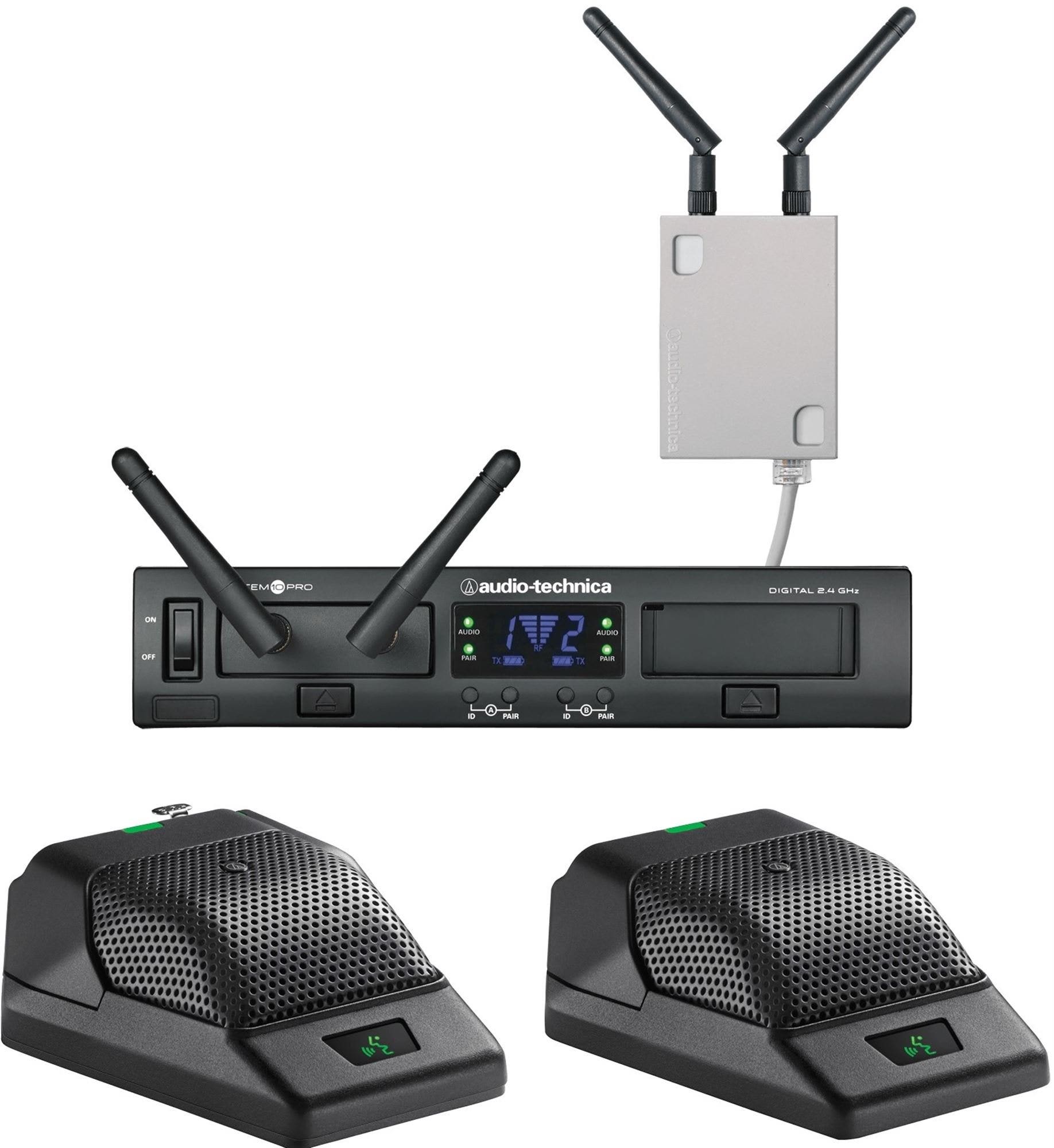 Audio-Technica ATW-1366 System 10 Digital Boundary Microphone System