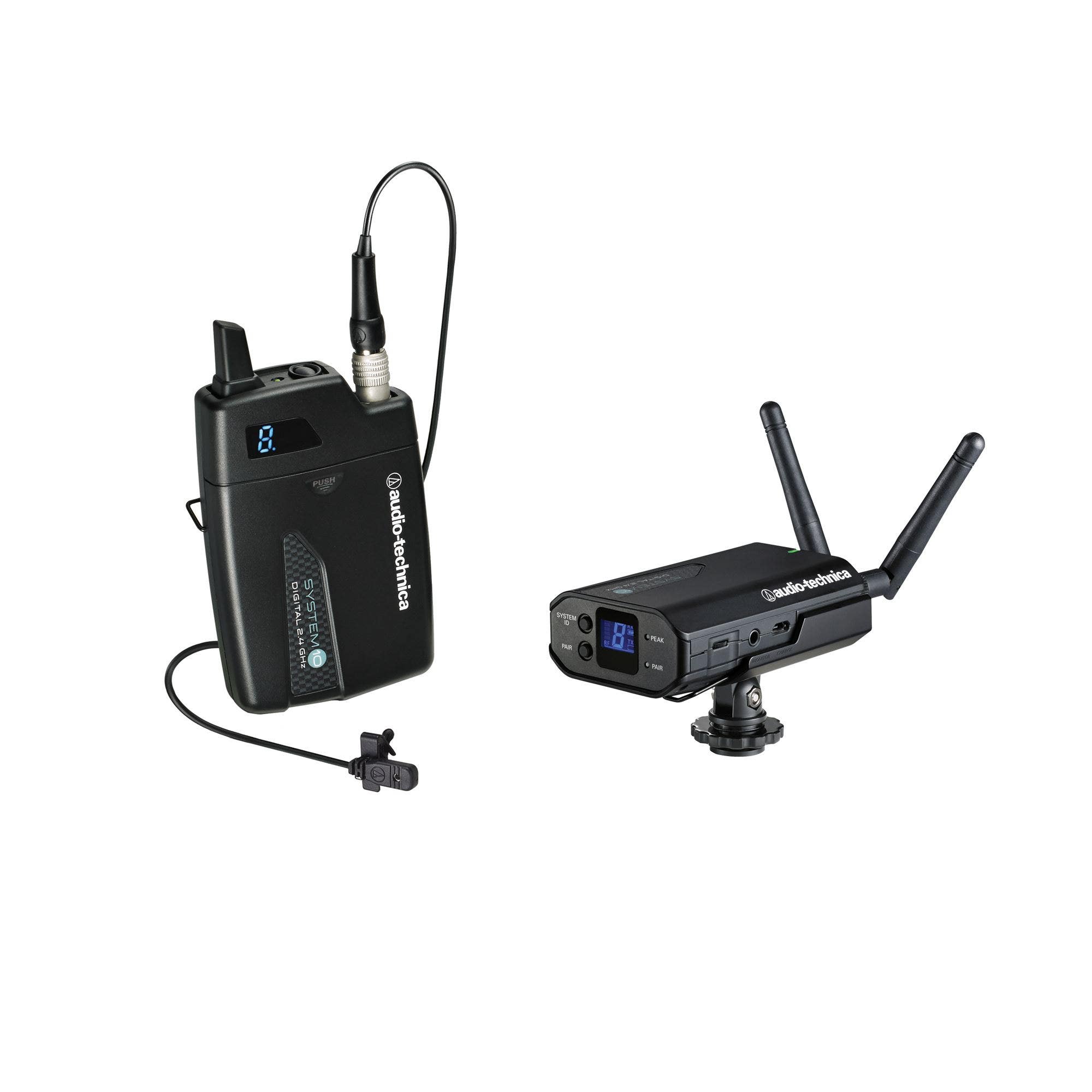 Audio-Technica ATW1701L System10 lav Camera Mount Digital Wireless