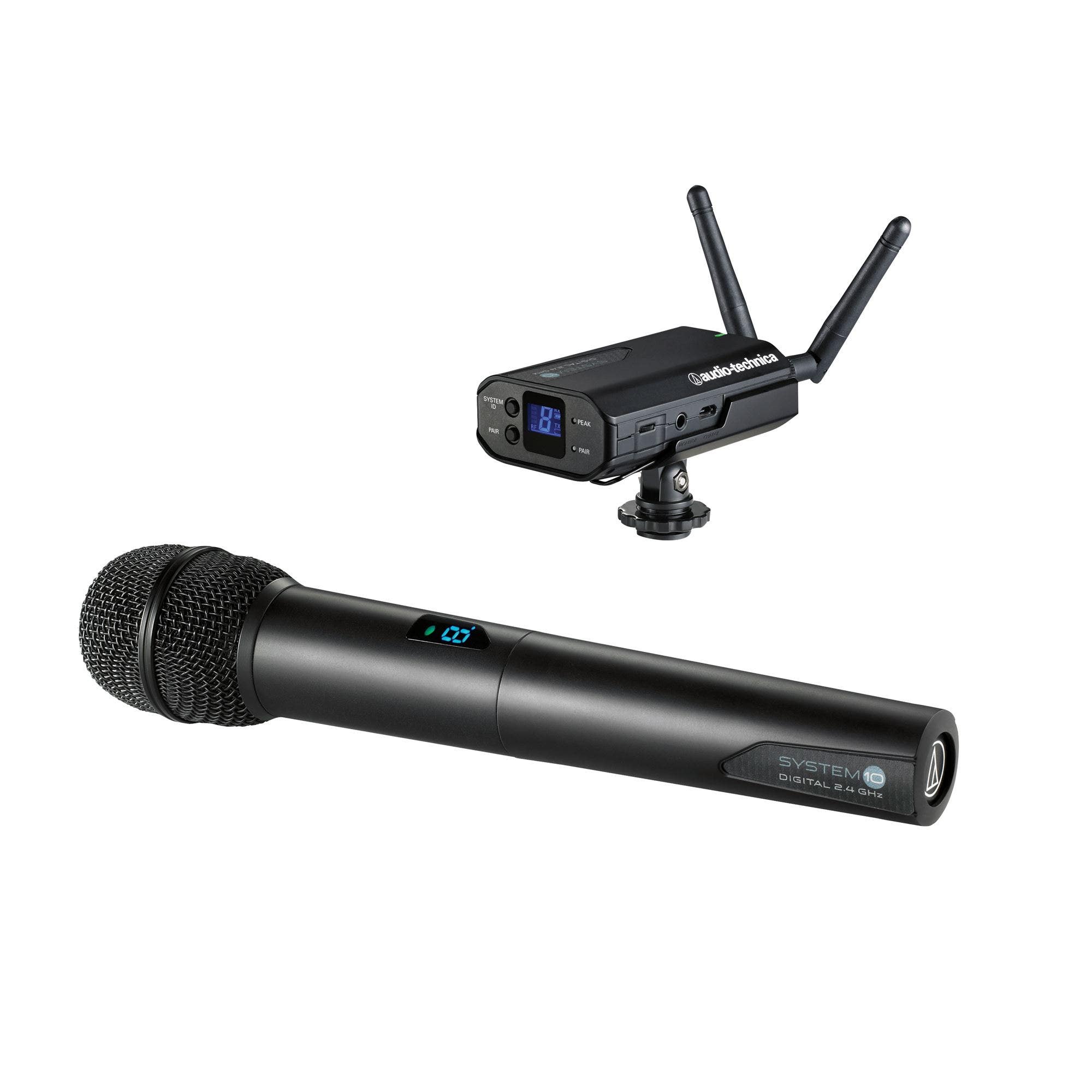 Audio-Technica ATW1702 System10 Handheld Camera Mount Digital Wireless