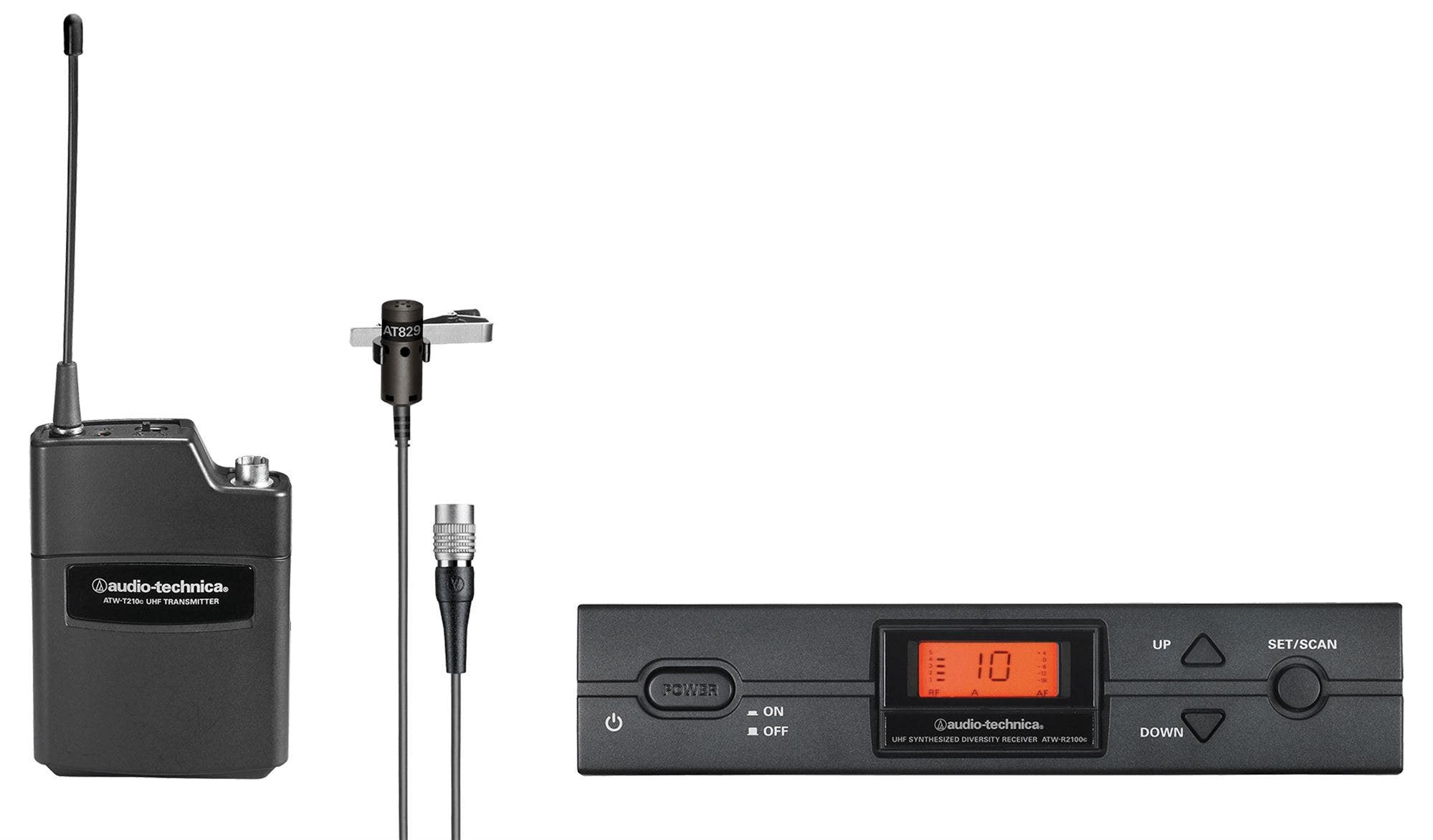 Audio Technica ATW2129CI Wireless Lavalier Mic System