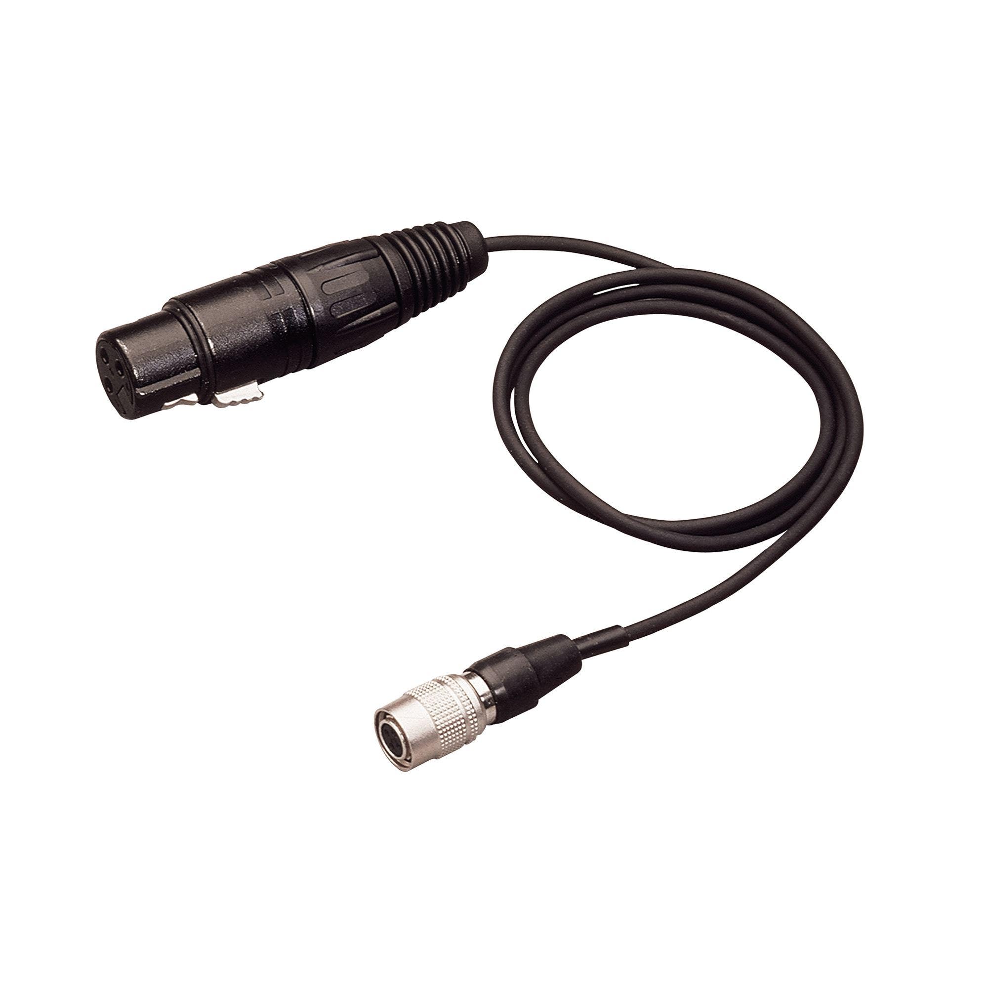 Audio-Technica XLRW Microphone Input Cable For AT Unipack Bodypack