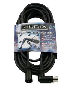 Audix CBLDR25 25 Foot Microphone Cable with Right Angle XLR