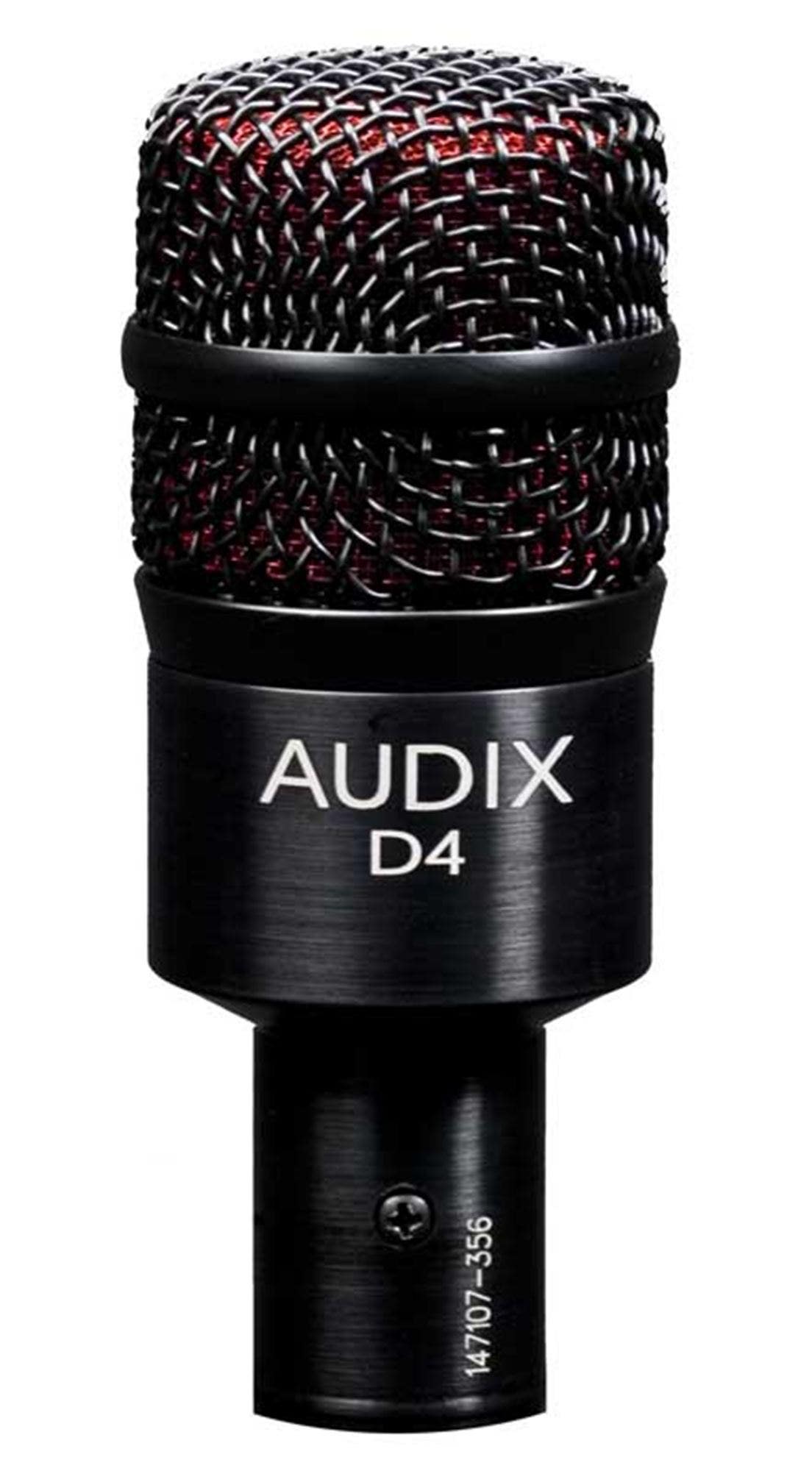 Audix D4 Hypercardioid Dynamic Drum and Instrument Microphone