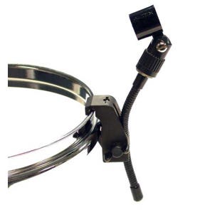 Audix Dvice Flexible Mini Gooseneck With Rim Mounted Drum Clamp