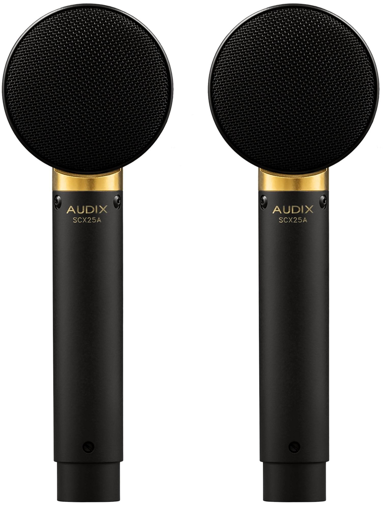Audix SCX25A MP Large Diaphragm Condenser Microphones Matched Pair