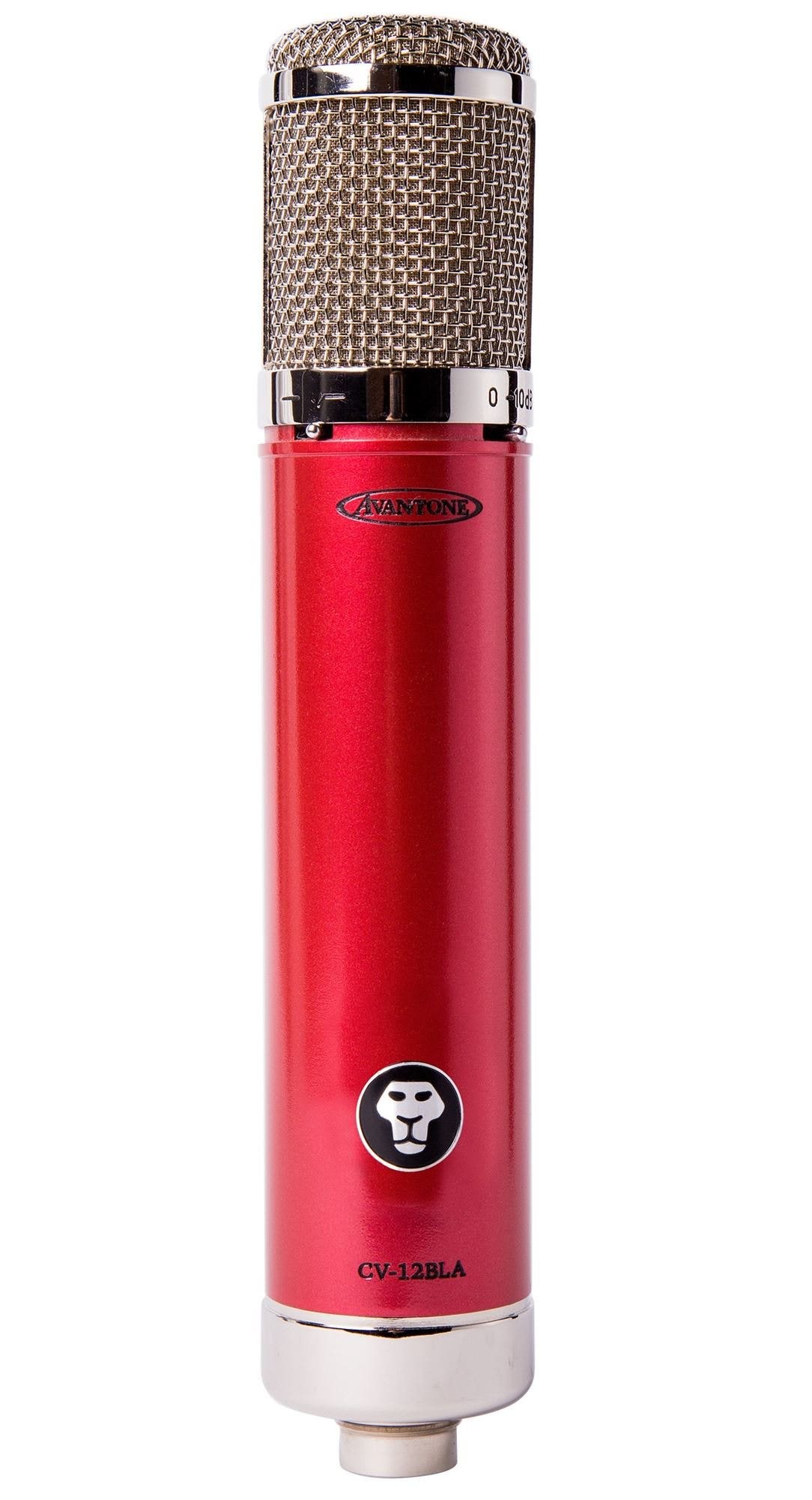 Avantone CV12-BLA Tube Condenser Microphone Black Lion Audio Modded