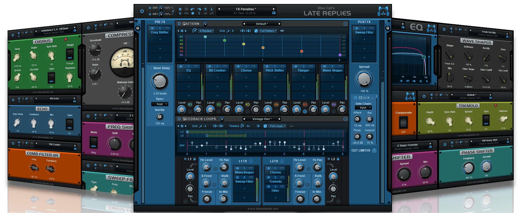Blue Cat Audio Late Replies Audio Plugin Download