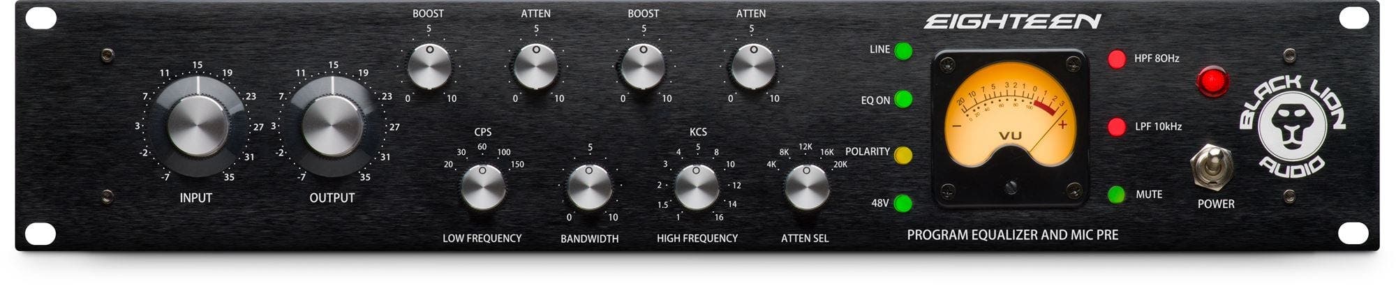 Black Lion Audio Eighteen Micr Preamplifier and Passive Equalizer