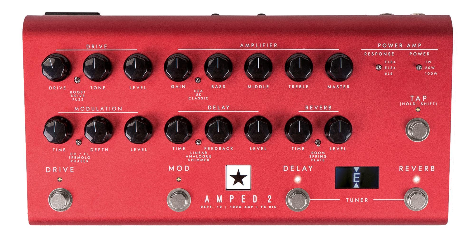 Blackstar AMPED 2 Floorboard Amp with Effects 100 Watts