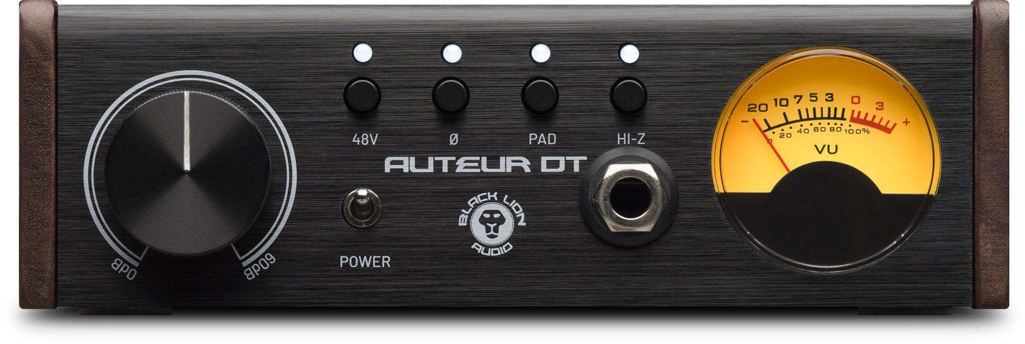 Black Lion Audio Auteur DT Desktop Microphone Preamp and DI