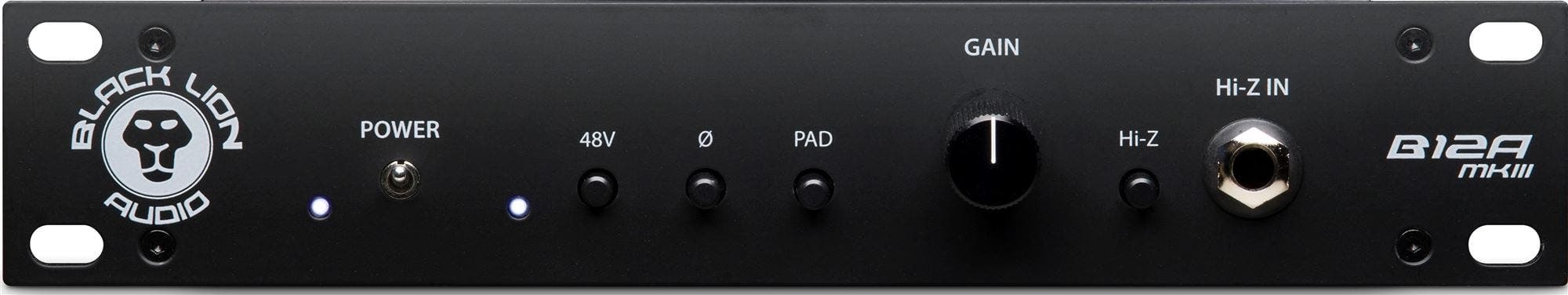 Black Lion Audio B12A mkIII Microphone Preamp