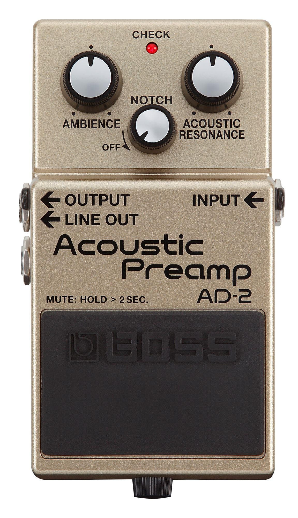 Boss AD-2 Acoustic Preamp Effect Pedal