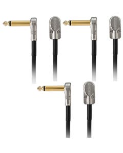 Boss BPC Space Saving Pancake Cable 4 Inches 3 Pack