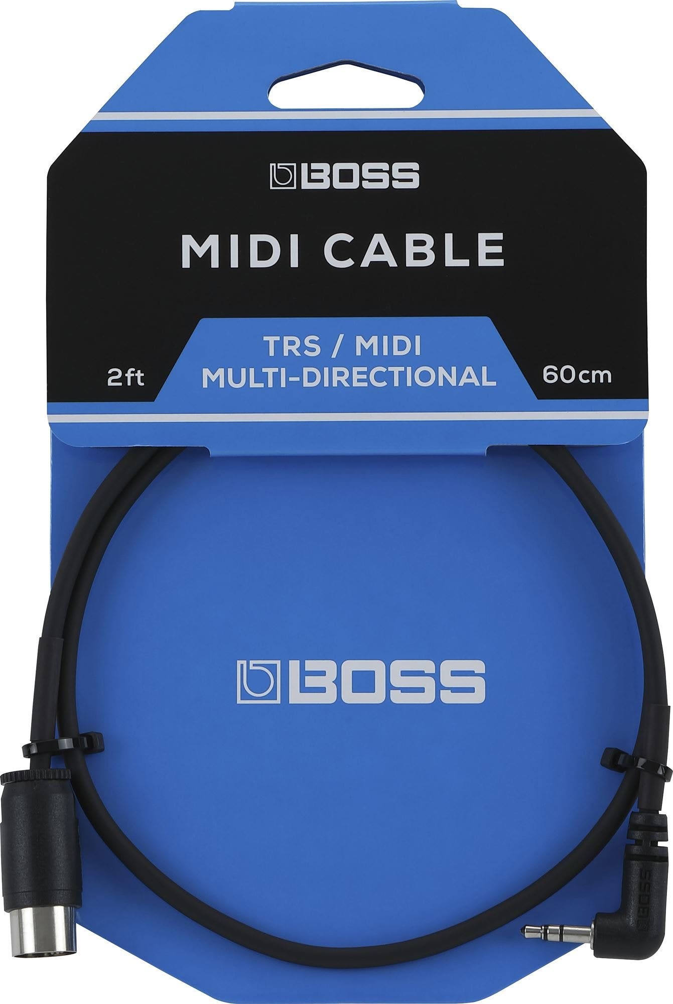 BOSS TRS to MIDI Cable 2 Feet