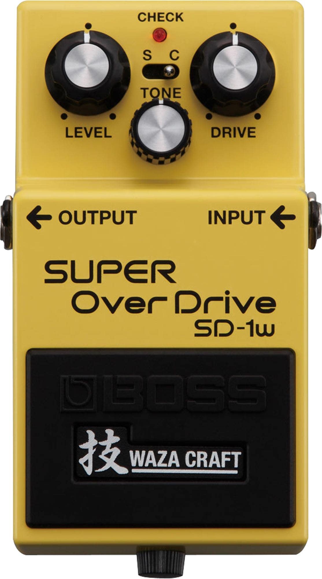 Boss SD1W Super Overdrive Waza Craft Pedal