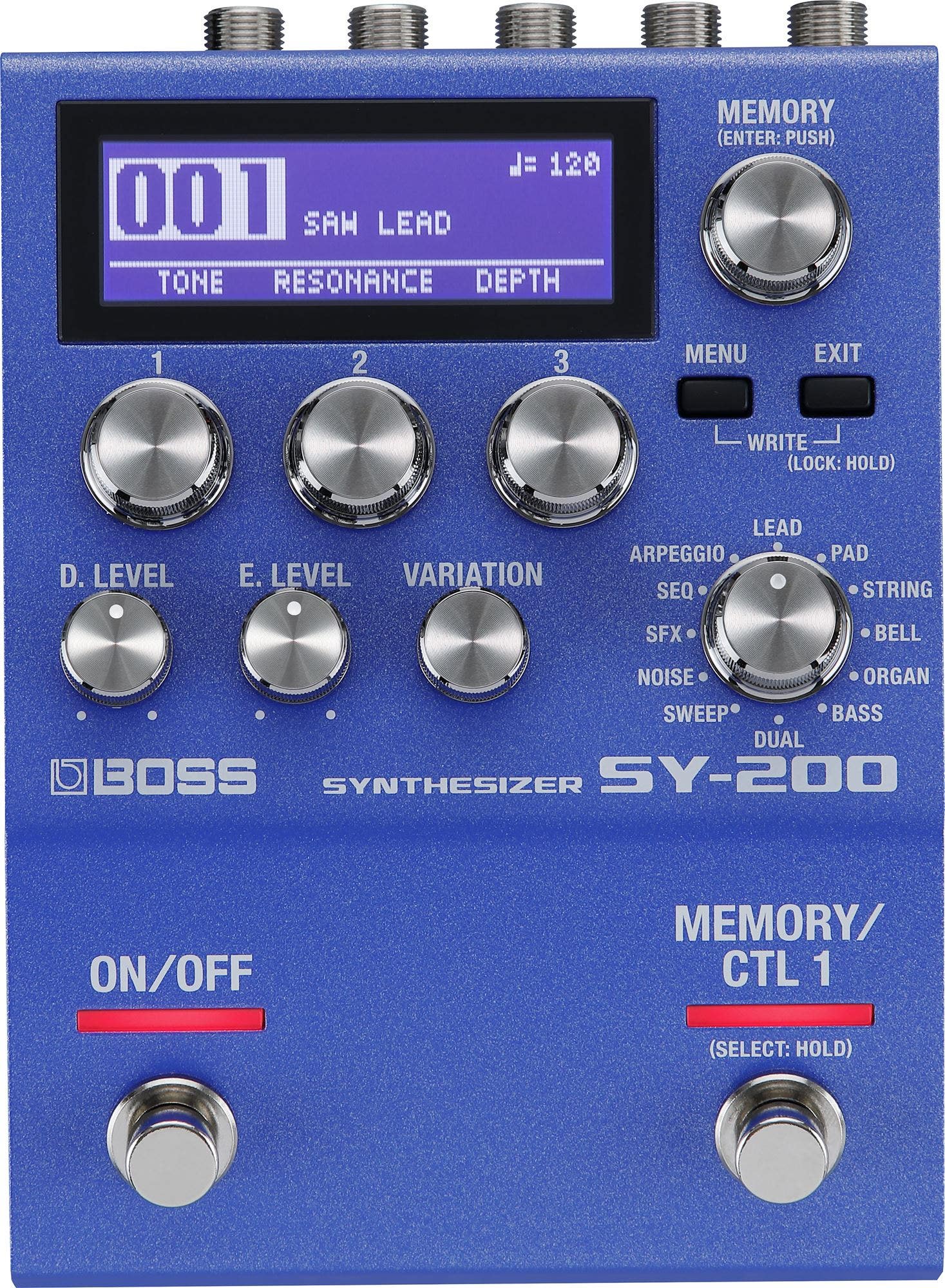 Boss SY-200 Synthesizer Pedal
