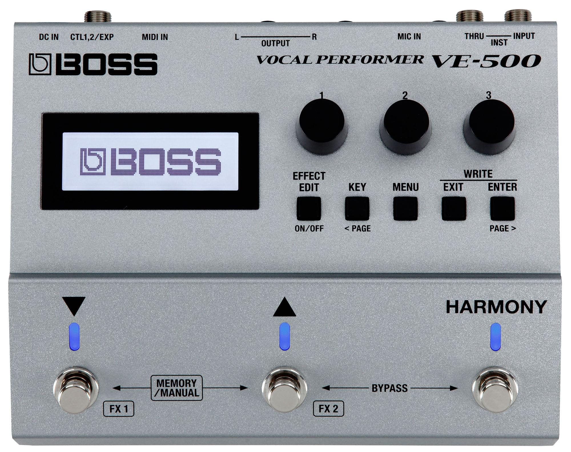 Boss VE-500 Vocal Performer Pedal