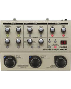 Boss VE-8 Acoustic Singer Vocal Effects Pedal