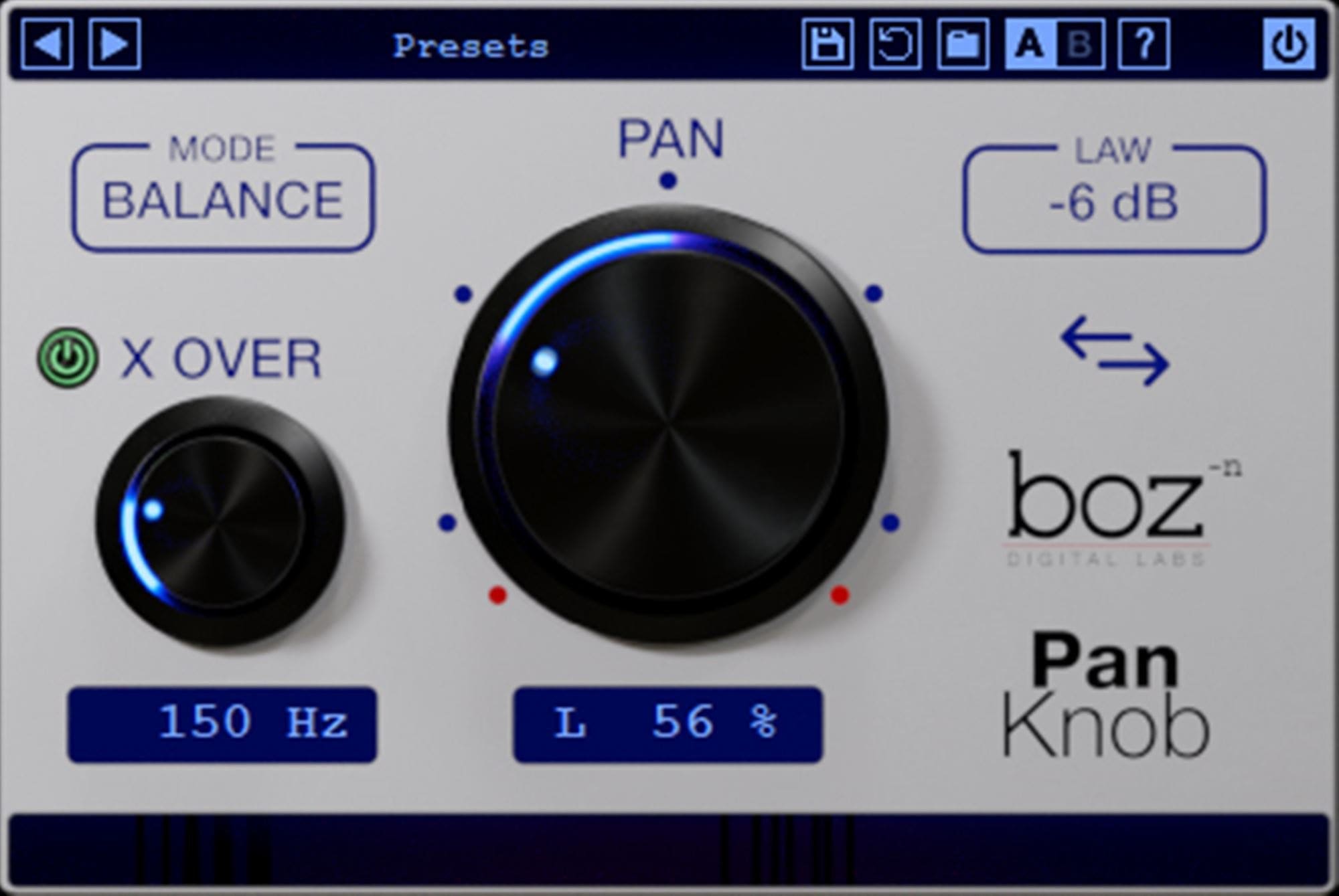 Boz Digital Pan Knob Audio Plugin Download