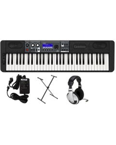 Casio CTS500 Premium Pack with Stand AC Adapter and Headphones