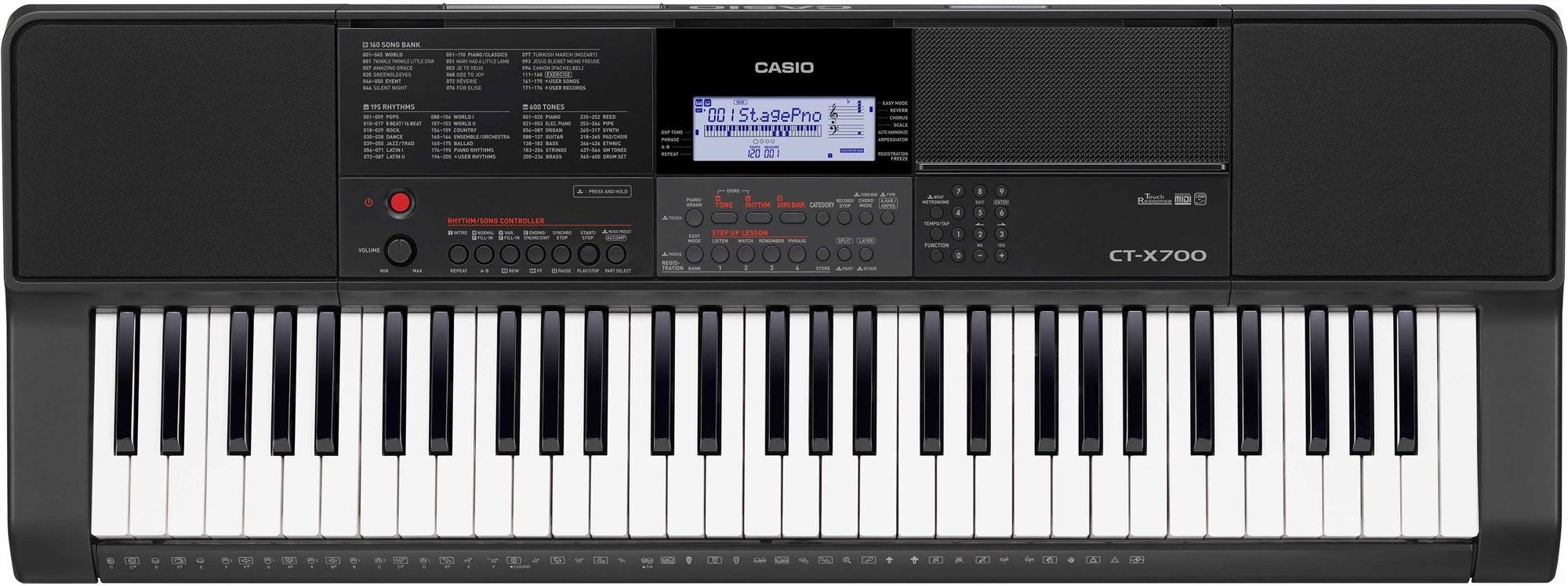 Casio CTX700 61 Key Keyboard