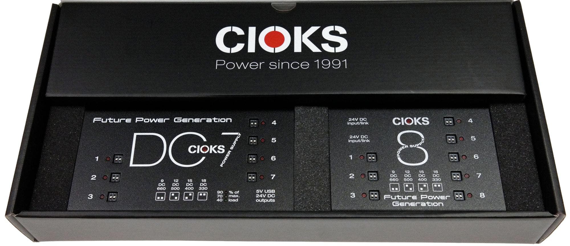 Cioks DC7 and DC8 Expander Super Power Bundle