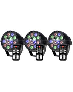 ColorKey Party LightFX Effect Light 3 Pack
