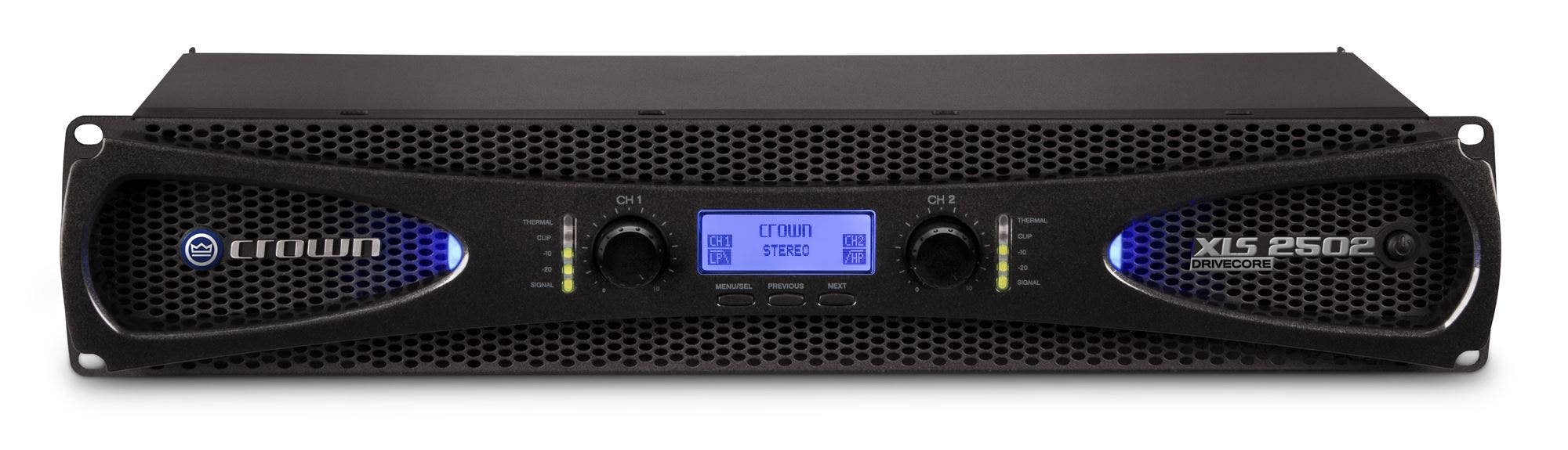 Crown XLS 2502 DriveCore 2 Power Amplifier | American Musical Supply