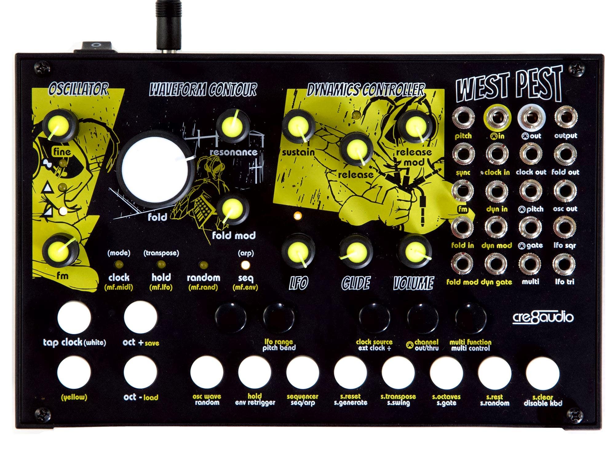 Cre8Audio West Pest Desktop Synthesizer