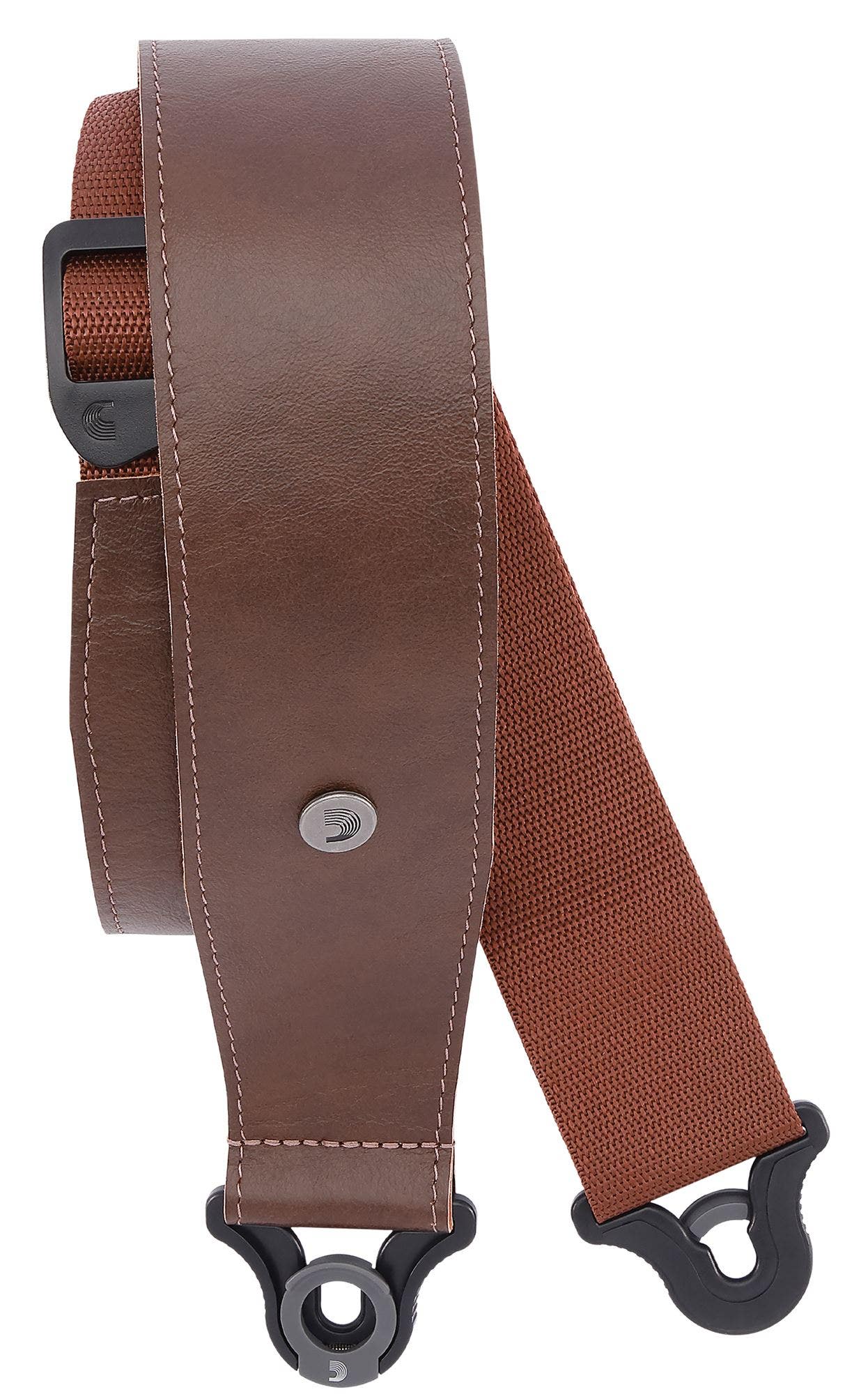 D'Addario 25BAL02 Comfort Leather Auto Lock Guitar Strap
