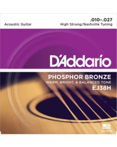 D'Addario EJ38H Phosphor Bronze High Strung Nashville Acoustic Strings