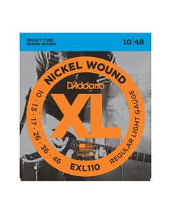 D'Addario EXL110 XL Nickel Wound Electric Guitar Strings 10-46