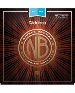 D'Addario Nickel Bronze Balanced Tension Acoustic Set Light