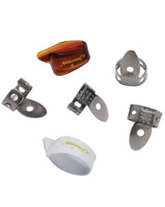 D'Addario National Stainless Steel Finger Picks 6 Pack
