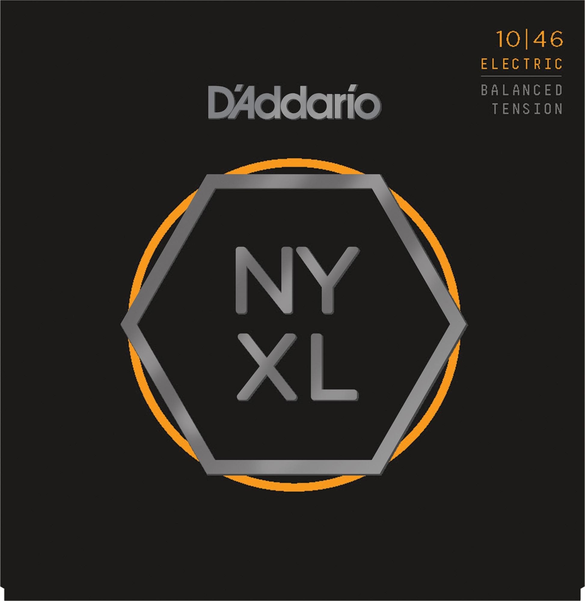 Daddario NYXL Nickel Wound Balanced Tension Regular Light 10-46