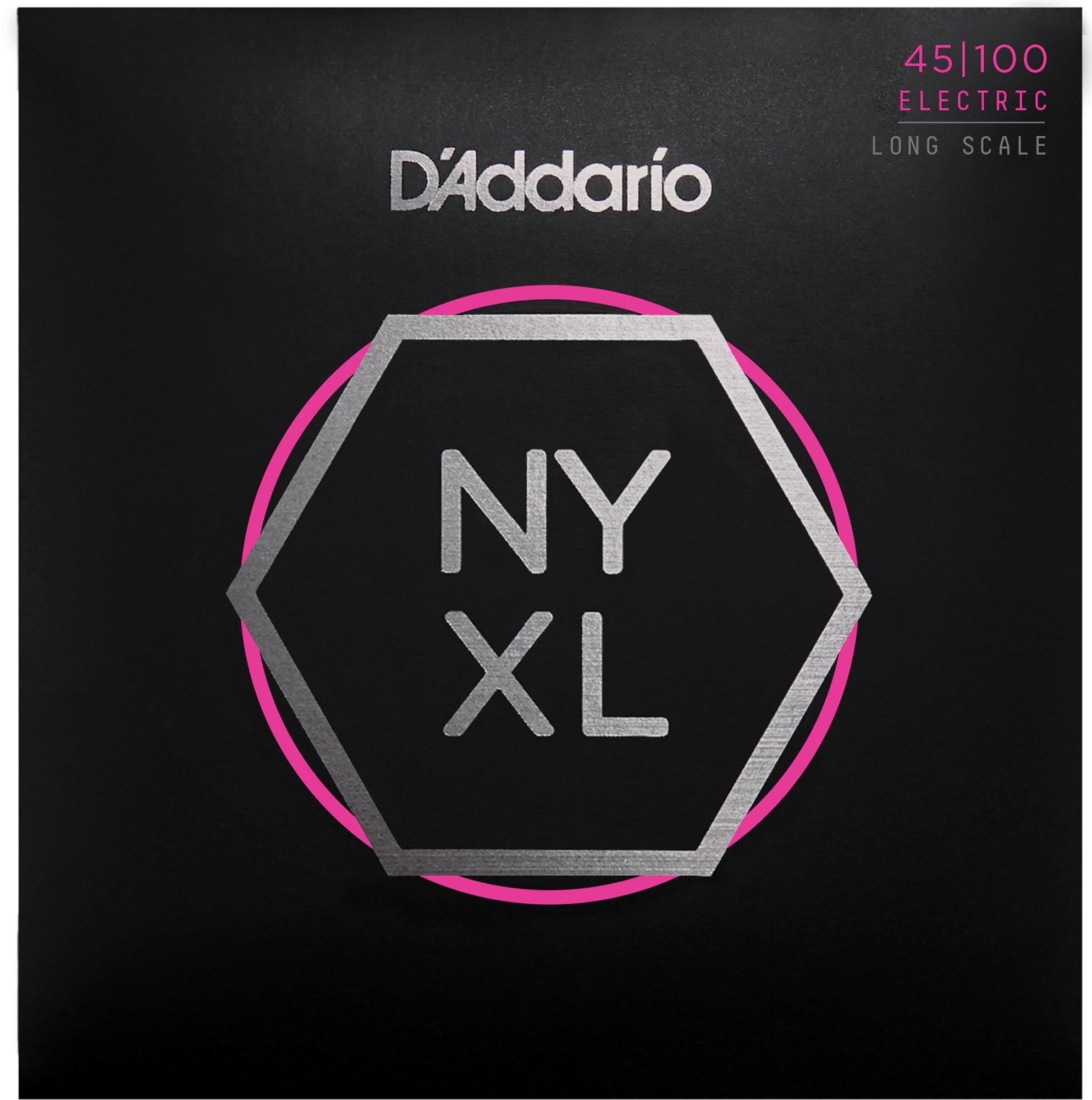 D'Addario NYXL Nickel Wound Bass Set Long Scale