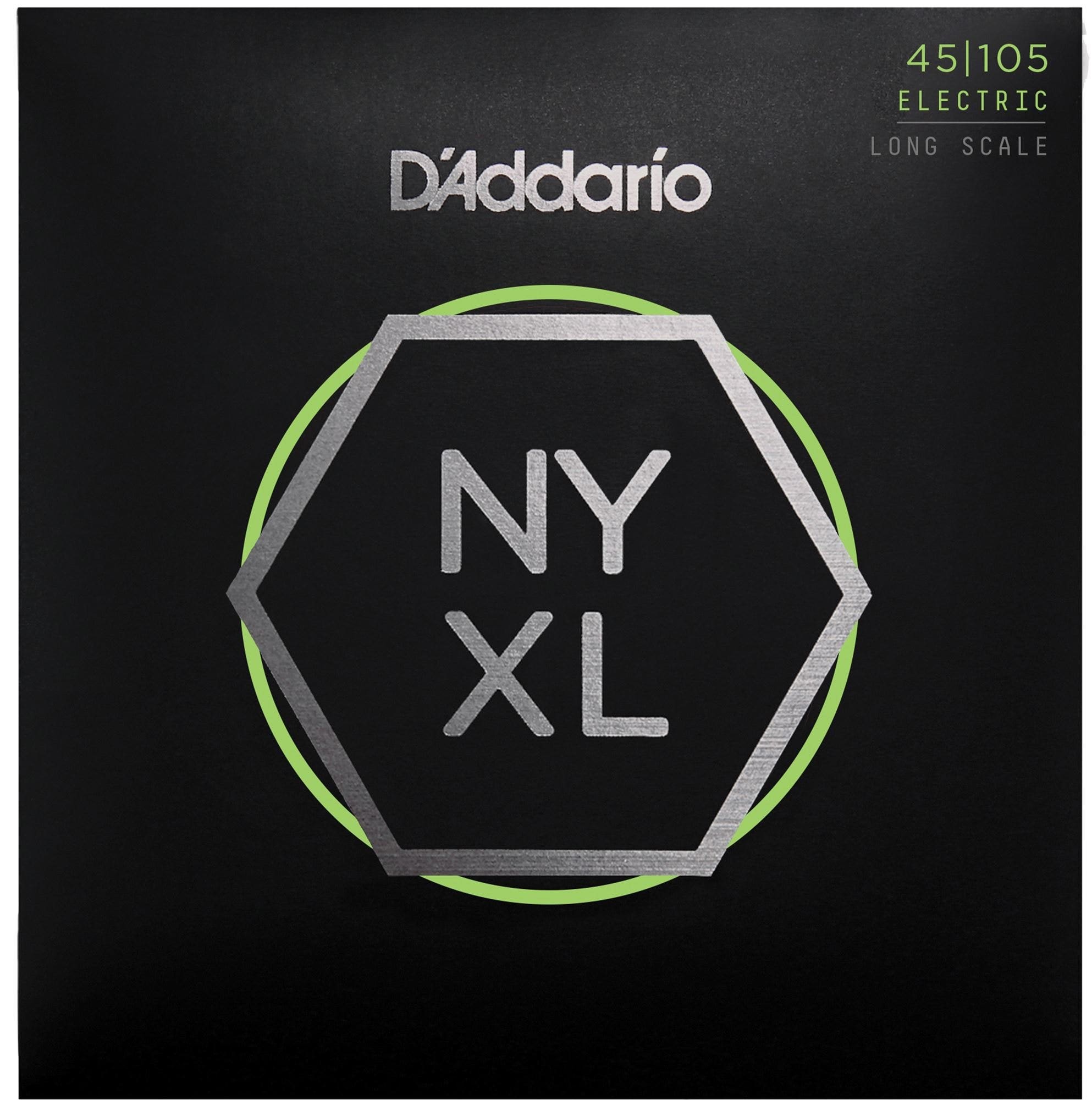 D'Addario NYXL45105 Nickel Wound Bass Set Long Scale