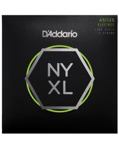D'Addario NYXL45125 5 String Bass Set Long Scale