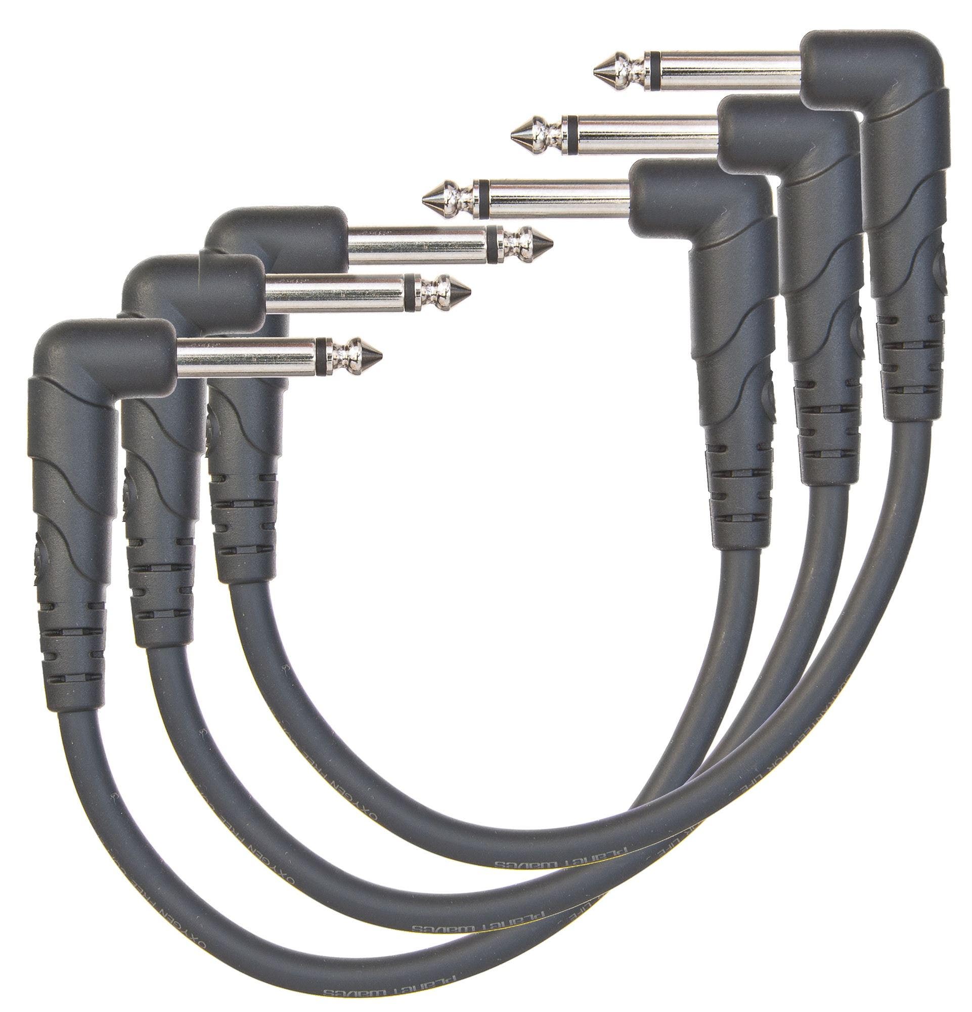 D'Addario PW-CGTP Classic Series Patch Cable 3 Pack