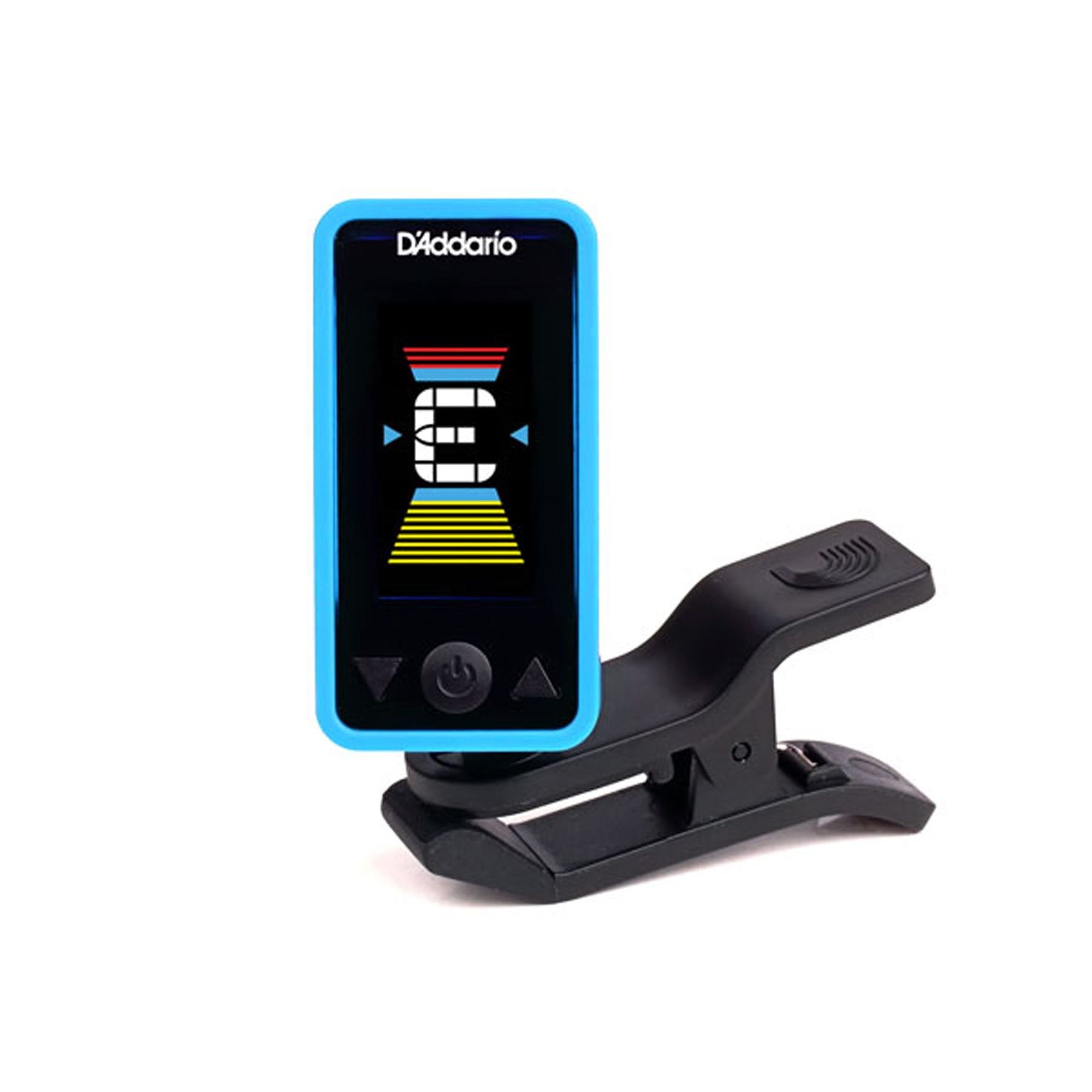 D'Addario PW-CT-17BU Eclipse Headstock Tuner Blue