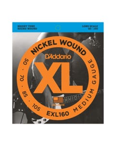 D'Addario EXL170 Nickel Wound Electric Bass Guitar Strings Long Scale