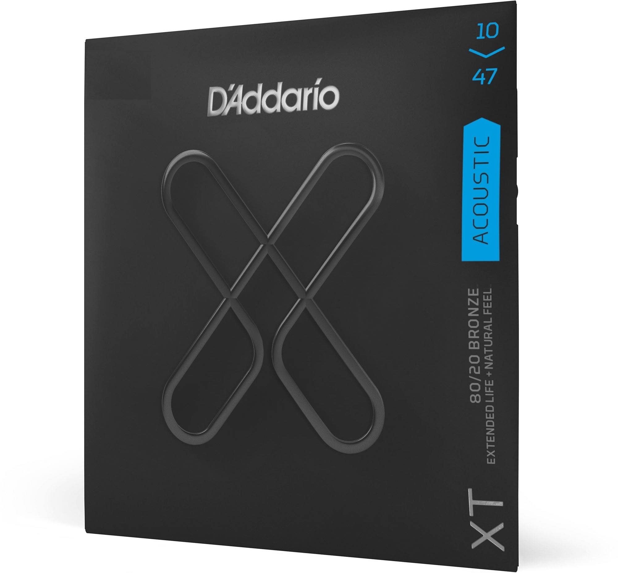 D'Addario XT 80/20 Acoustic Guitar Strings