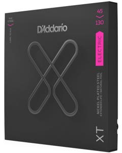 D'Addario XT Nickel Plated 5-String Bass Guitar Strings